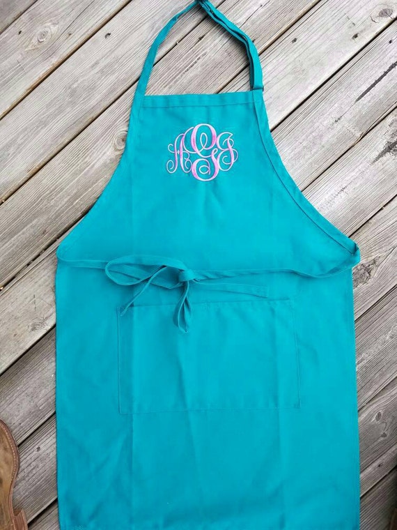 Monogram Apron Aprons for Women Personalized Aprons
