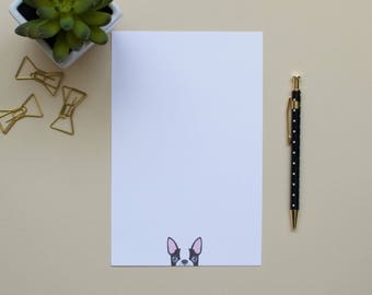 Boston Terrier Notepad
