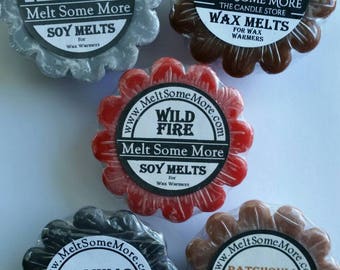 Wax Melts Bundle for Men 2 scented melts for any wax warmers