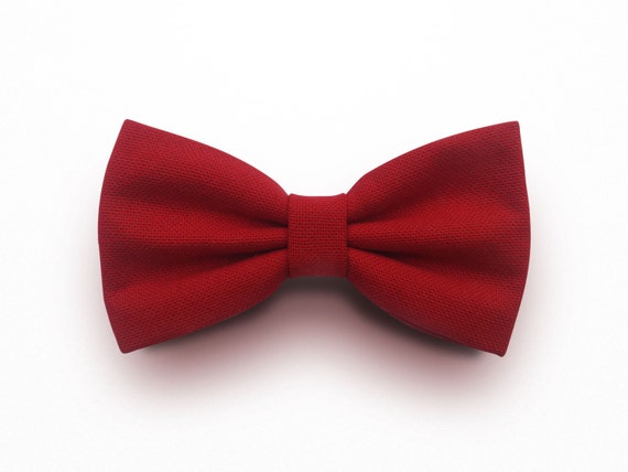 Red bow tie for men wedding bow ties groomsmen bowties gift