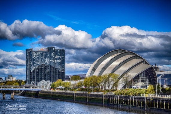 Glasgow Digital Download, Glasgow, Scotland, Glasgow wall art, fine art photography, scottish, city prints, city landmarks, river clyde