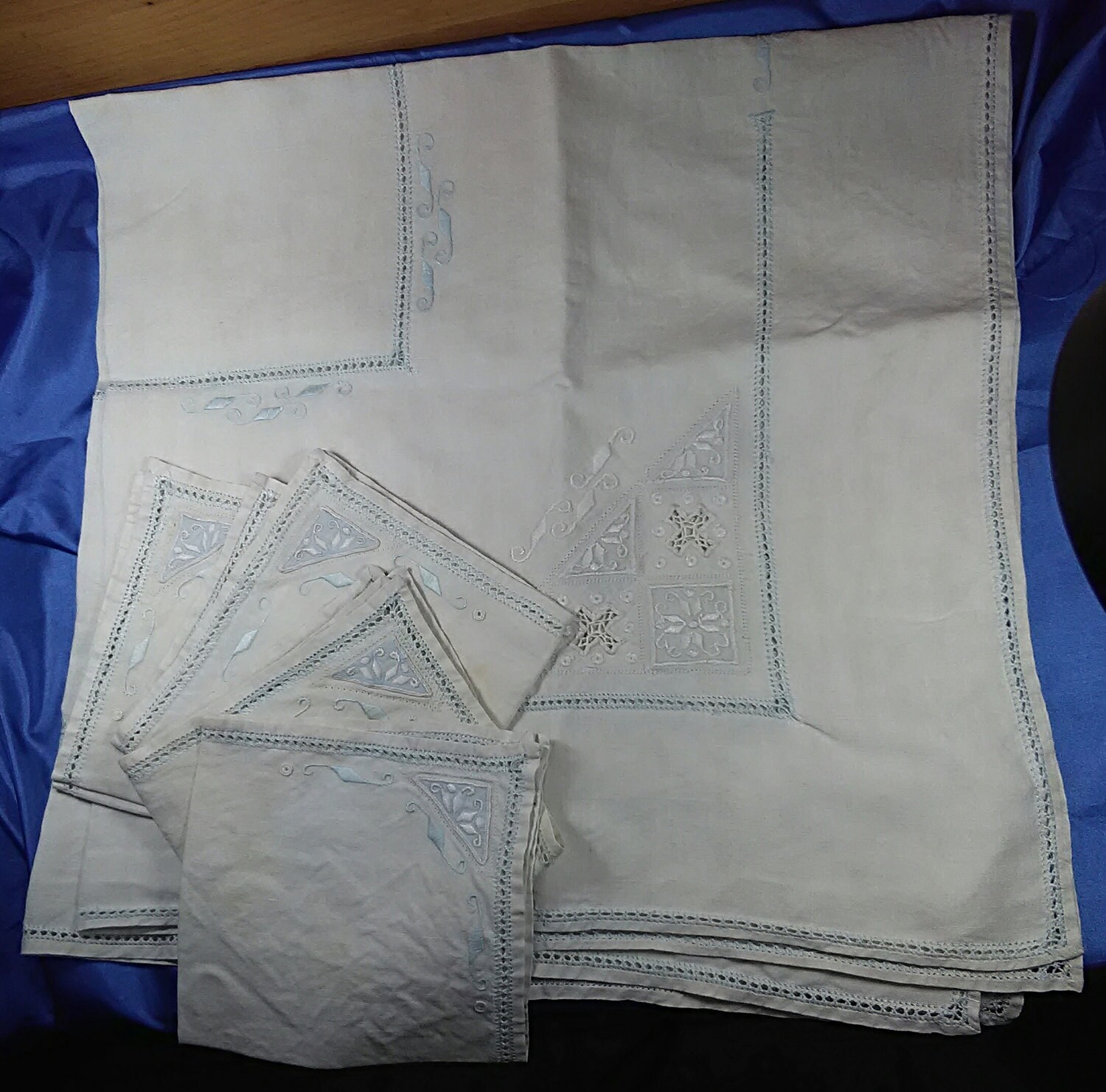 Victorian Linens Vintage Linen Vintage Lace Tablecloth