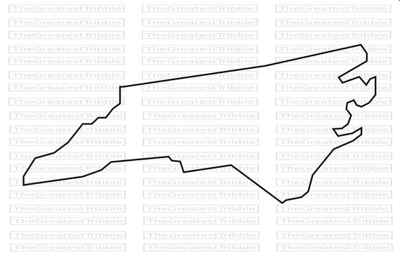 Clip art north carolina map