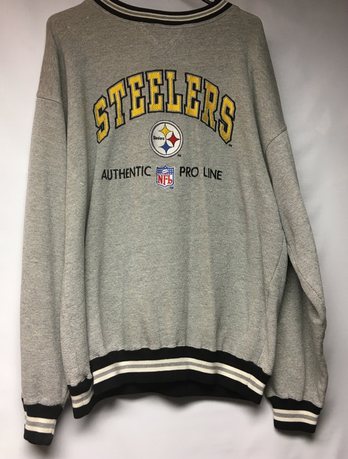 Vintage Pittsburgh Steelers Pro Line Authentic Logo Athletics