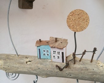 Driftwood wall hanging