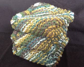 Knitted Dishcloths Set of 3 - Meadow