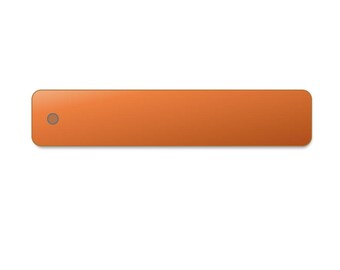 Copper 1" x 5", 6", 7" 8" Bookmarks 20 Gauge Blanks for Jewelry Making Wholesale Deburred Rounded Ends Tumbled Finished