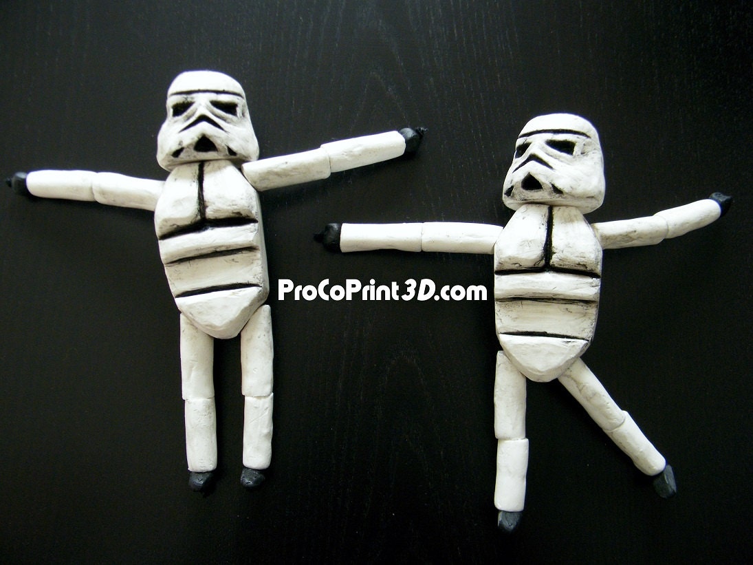 stormtrooper wooden doll