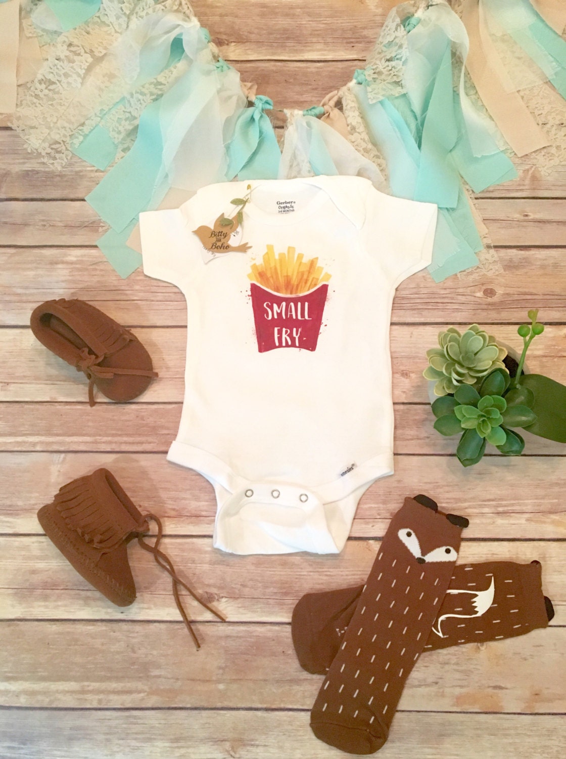 Small Fry Baby Onesie® Hipster Baby Funny Baby Onesies Baby