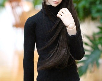 BJD SD17 Fitted Turtleneck - Black
