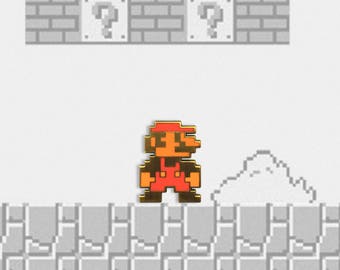 Super Mario Hard Enamel Pin