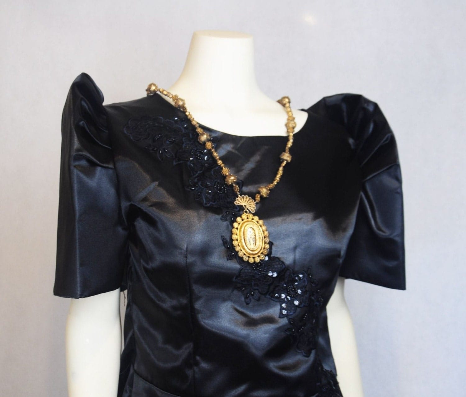 black filipiniana