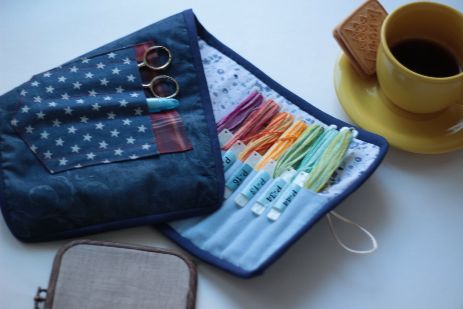 Cross Stitch StitchBow Floss holder Neddle Crafts by TakeCraftsOut