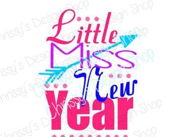 New Year SVG / Happy new year svg / resolution svg / baby new new year svg / New Years clip art / Holiday clip art / new years cut file