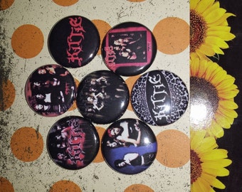 7- 1 inch Kittie Buttons