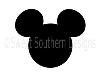 Mickey Mouse SVG instant download design for cricut or silhouette