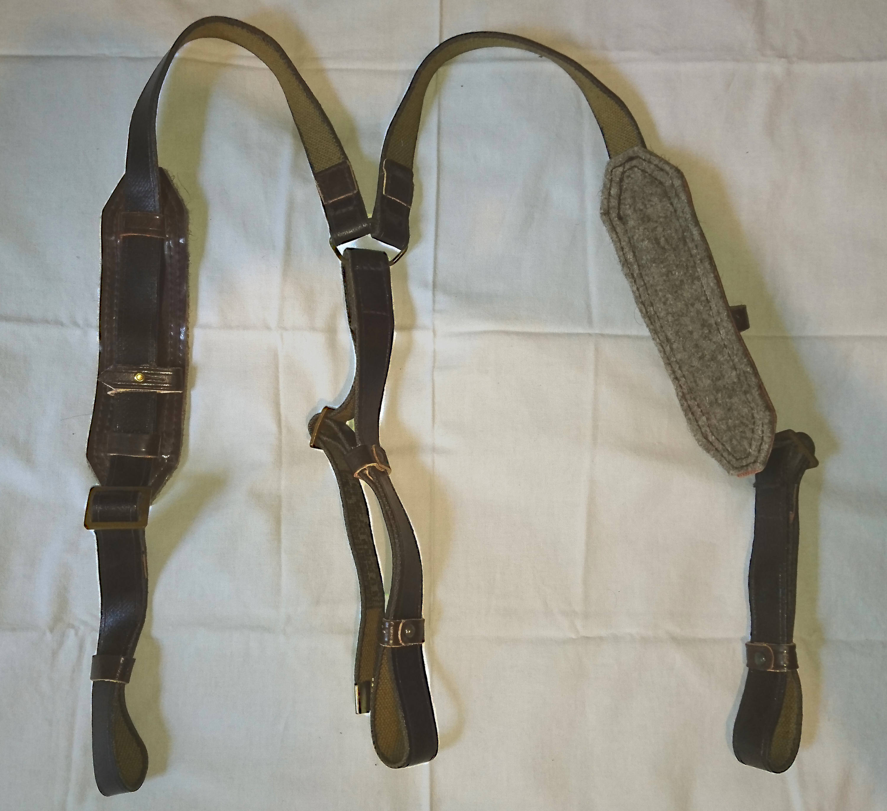 Authentic Soviet Russian Army Soldier Chest Rig Belt