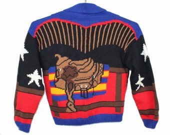 mens pullover sweater western