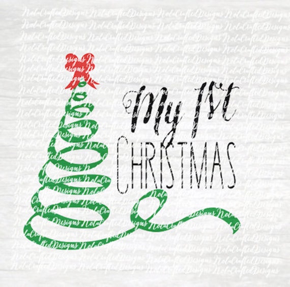 Download My First Christmas Svg Cut File Christmas Tree Svg Holiday