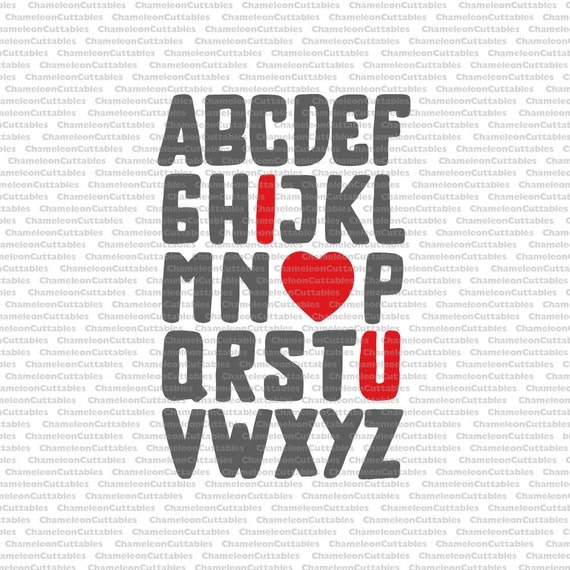 Download abc I love you svg valentines day valentine love shirt