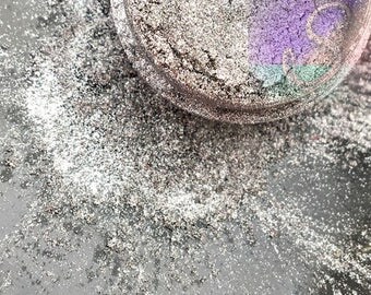 NEW - Aluminum Silver Pearlz Mica Pigment Powder, Sparkling Metallic Silver, Resin And Polymer Clay Pigment, SZS1692