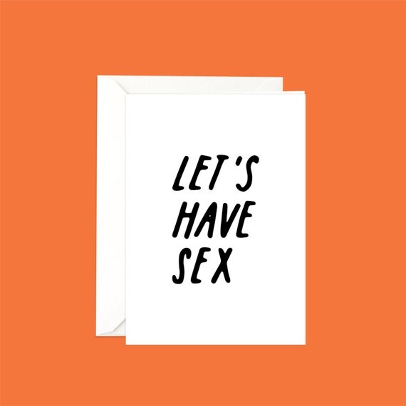 Lets have sex