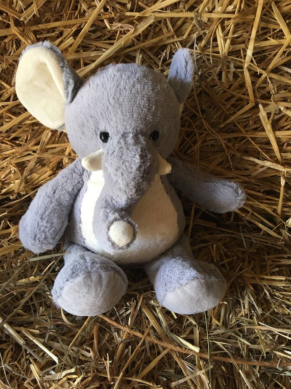 weighted elephant plush