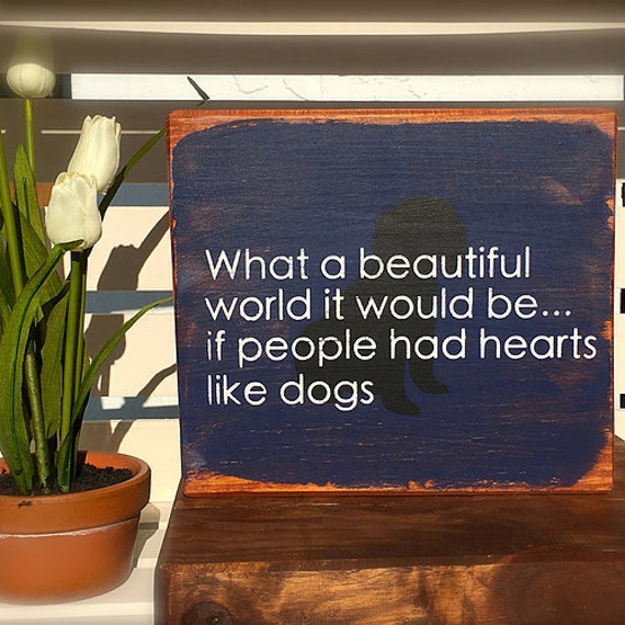 Items similar to What a beautiful world it would be if people had