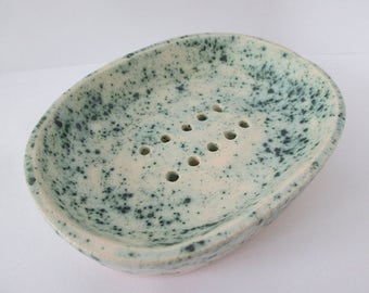 soap dish, ceramic soap dish, blue soap dish, soap dish handmade, handmade pottery, turquoise pottery, soap bowl, soap holder