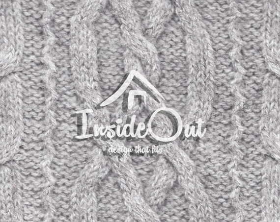 Beige Knitted Texture Scrapbooking Digital Paper White Cream Knit papers Ivor...