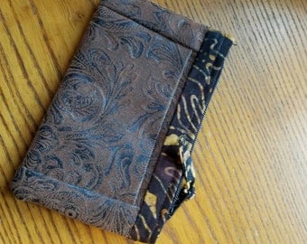 Coin credit card pouch small wallet!! Beautiful!