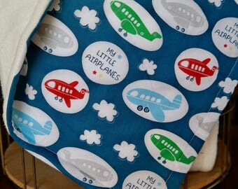 Fleece Baby Blanket- Baby Boy- Toddler