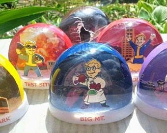 Weathered Cosplay Fallout New Vegas Snowglobes Singles