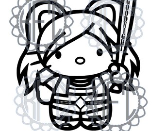 Kitty Kitten Suicide Squad Harley Quinn (.studio3 & svg)