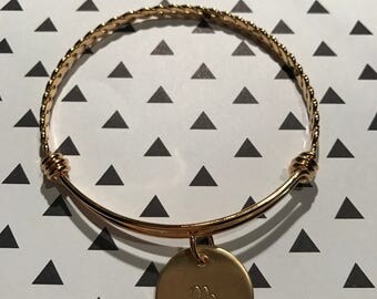 Nu Gold Bangle Bracelet