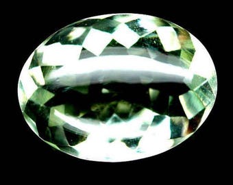 Natural Prasiolite Green Amethyst. Amazing Green Prasiolite Without Treatment. Loose gemstones.