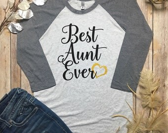 Best Auntie Shirt - Best Aunt Shirt - New Auntie Shirt - Best Aunt Ever Tee - Best Aunt Tshirt - Proud New Auntie - Proud Aunt Shirt -