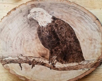 Eagle wood burning | Etsy