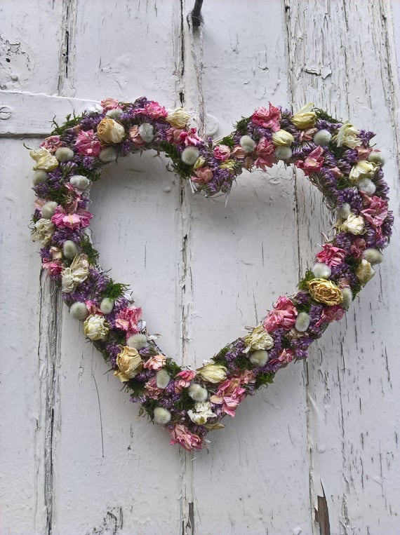 Love Flower Heart Wreath Wedding Wreath Wedding Decoration