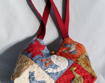 Handbag / satchel / tote / bag / purse in patchwork