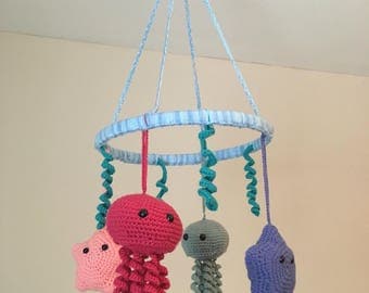 Under the Sea Crochet Baby Mobile