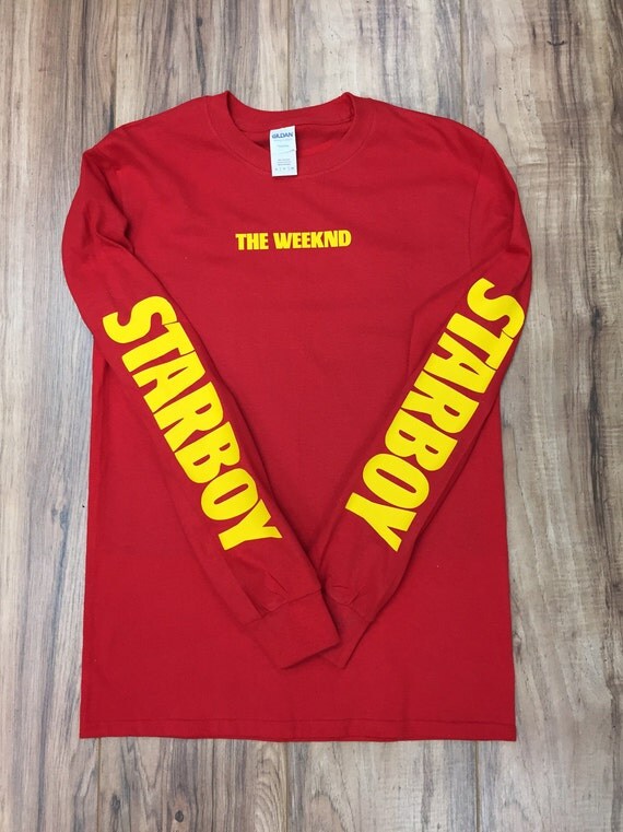 the weekend starboy shirt