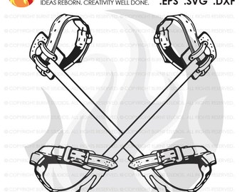 Digital File, Lineman, Linemen, Skull, Climbing Hooks, Spikes, Gaffs, Shirt Design, Decal Design, Svg, Png, Dxf, Eps file