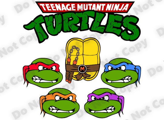 Download TMNT SVG Ninja Turtles svg Color-Layered Design Cutting ...