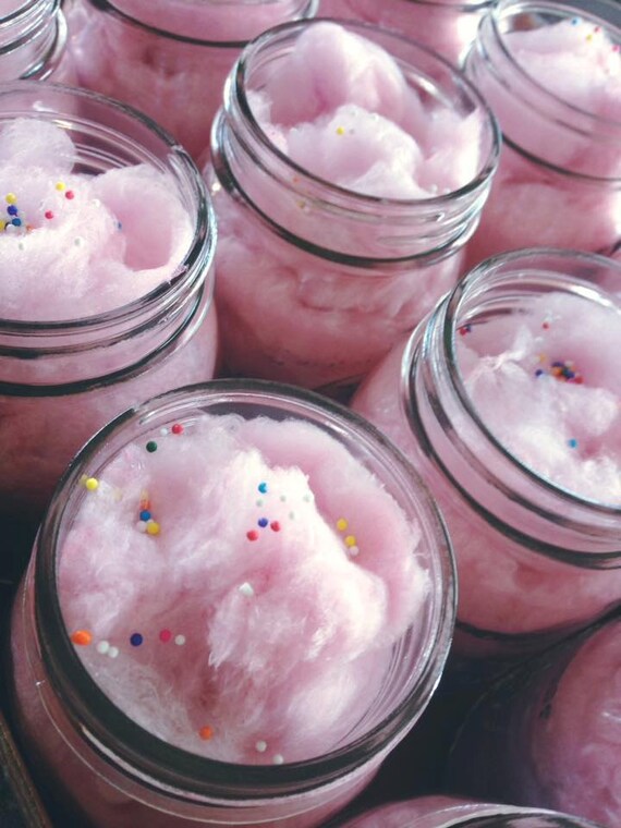 12 Customized Cotton Candy Jars by TheCottonCandyLady on Etsy