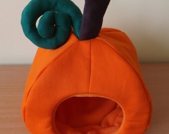 Pumkin hedgehog house bed small animal guinea pig