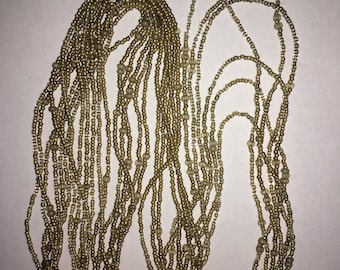 Multi-strand Seed Bead Necklace
