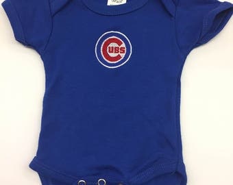 Chicago Cubs Onesie, Infant clothing, Baby Onesie, Baby Cloths, Baby Shower Gift, Chicago Cubs Clothing, Newborn Onesie, Chicago Cubs