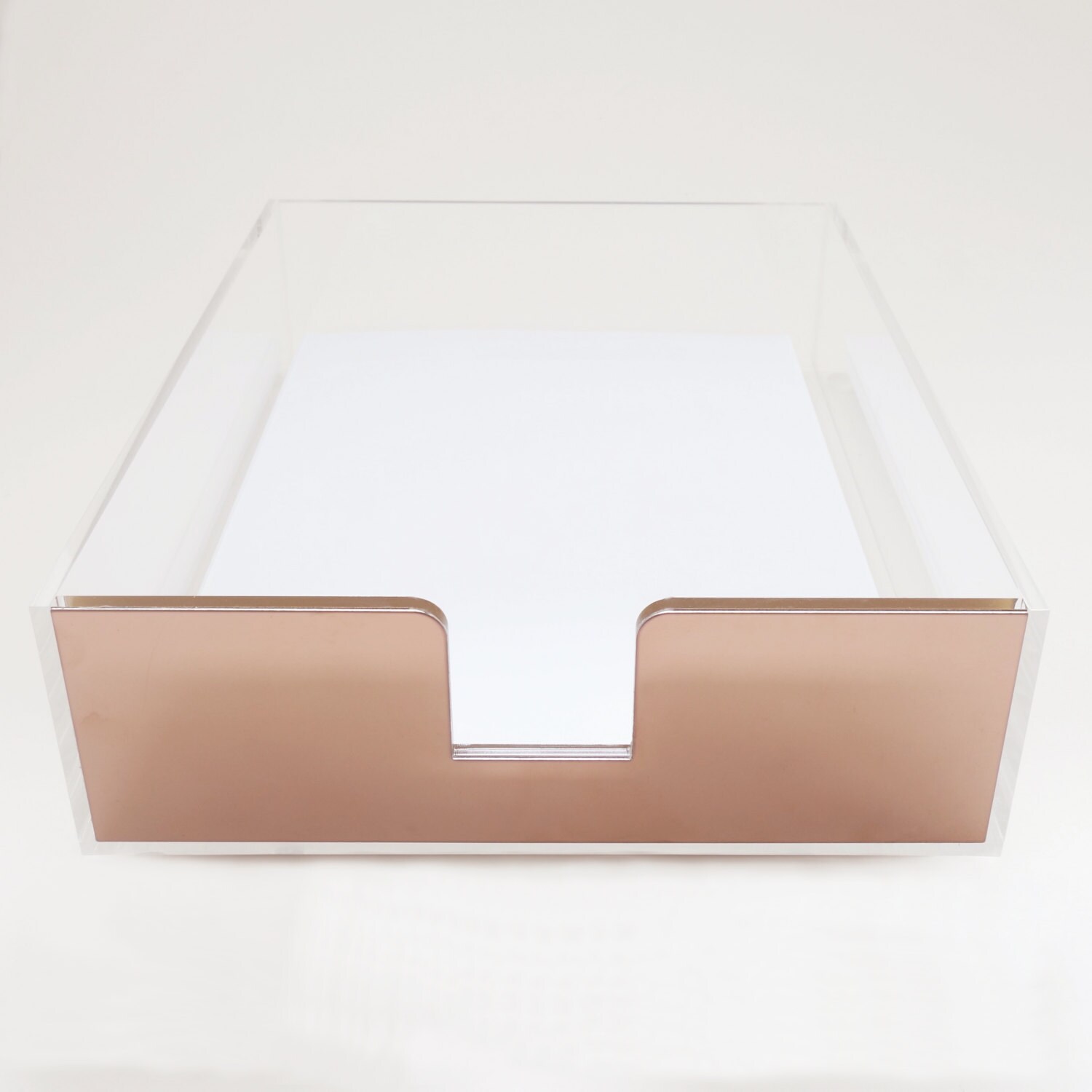 Acrylic Paper Tray // Acrylic Stationery Set // Stapler