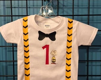 Charlie Brown Birthday shirts